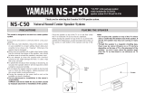 Yamaha NS-C50 Bruksanvisning