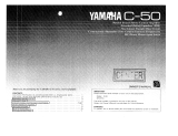 Yamaha C-50 Bruksanvisning