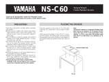 Yamaha NS-C60 Bruksanvisning