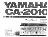 Yamaha CA-2010 Bruksanvisning