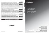 Yamaha CD-N500 Black Användarmanual
