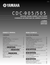 Yamaha CDC-505 Bruksanvisning