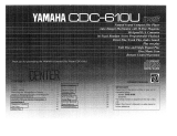 Yamaha CDC-610 Bruksanvisning