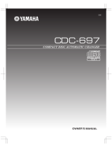 Yamaha CDC-697 Bruksanvisning