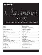 Yamaha Clavinova CGP-1000 Datablad
