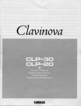Yamaha Clavinova CLP-20 Bruksanvisning