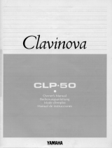 Yamaha Clavinova CLP-50 Bruksanvisning