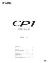Yamaha CP1 Datablad