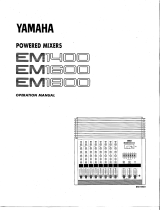 Yamaha EM1800 Bruksanvisning