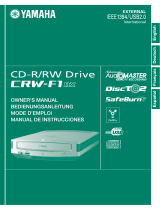 Yamaha CRW-F1DX Bruksanvisning