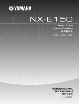Yamaha NX-E150 Bruksanvisning