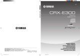 Yamaha CRX-E300 Bruksanvisning