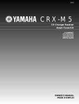 Yamaha CRX-M5 Användarmanual
