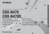 Yamaha CRX-N470D Bruksanvisning