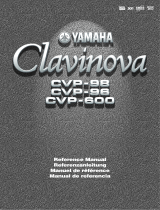 Yamaha CVP-600 Användarmanual