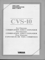 Yamaha CVS-10 Bruksanvisning