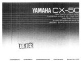 Yamaha CX-50 Bruksanvisning