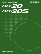 Yamaha DD-20S Bruksanvisning