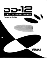 Yamaha DD-12 Bruksanvisning