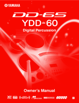 Yamaha DD-65 Bruksanvisning