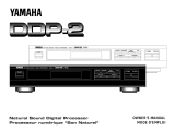 Yamaha DDP-1 Bruksanvisning