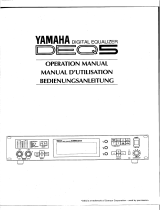 Yamaha DEQ5 Bruksanvisning