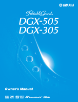 Yamaha DGX-505-DGX-305 Användarmanual