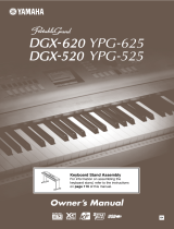 Yamaha DGX-620 Bruksanvisning