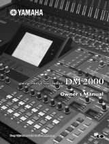 Yamaha DM2000 Bruksanvisning