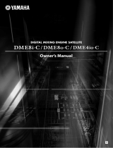 Yamaha DME4IO-C Bruksanvisning