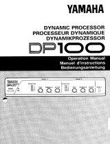 Yamaha DP100 Bruksanvisning