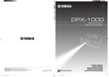 Yamaha DPX-1000 Bruksanvisning