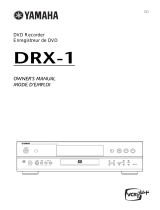 Yamaha DRX-1 Användarmanual