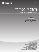 Yamaha PianoCraft DRX-730 Bruksanvisning
