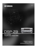 Yamaha DSP-Z9 Bruksanvisning