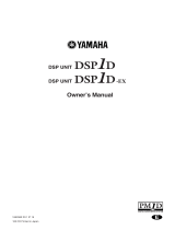 Yamaha DSP1D Bruksanvisning