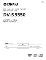 Yamaha DV-S5550 Bruksanvisning