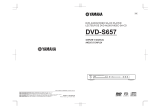 Yamaha DVD-S657 Bruksanvisning