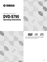 Yamaha DVD-S795 Bruksanvisning