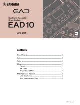 Yamaha EAD10 Datablad