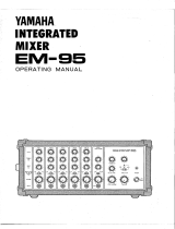Yamaha EM-95 Bruksanvisning