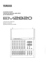 Yamaha EM2820 Bruksanvisning