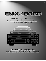 Yamaha EMX-100CD Användarmanual