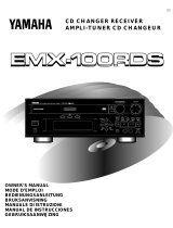 Yamaha EMX-100RDS Användarmanual