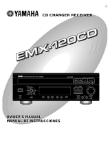 Yamaha EMX120CD Användarmanual
