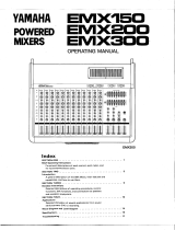Yamaha EMX150 Bruksanvisning