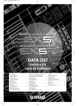 Yamaha EX5R Datablad