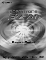 Yamaha Portatone EZ-J23 Användarmanual