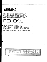 Yamaha FB-01 Bruksanvisning