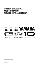 Yamaha GW10 Bruksanvisning